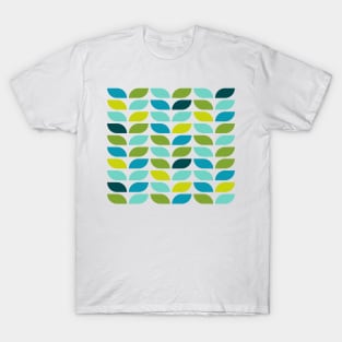 Geometric Pattern: Leaf: Spring T-Shirt